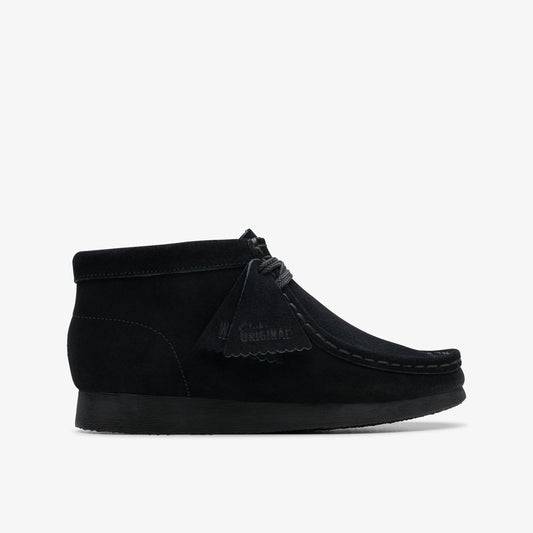 Wallabee Boot Kid Black Suede - US 1646