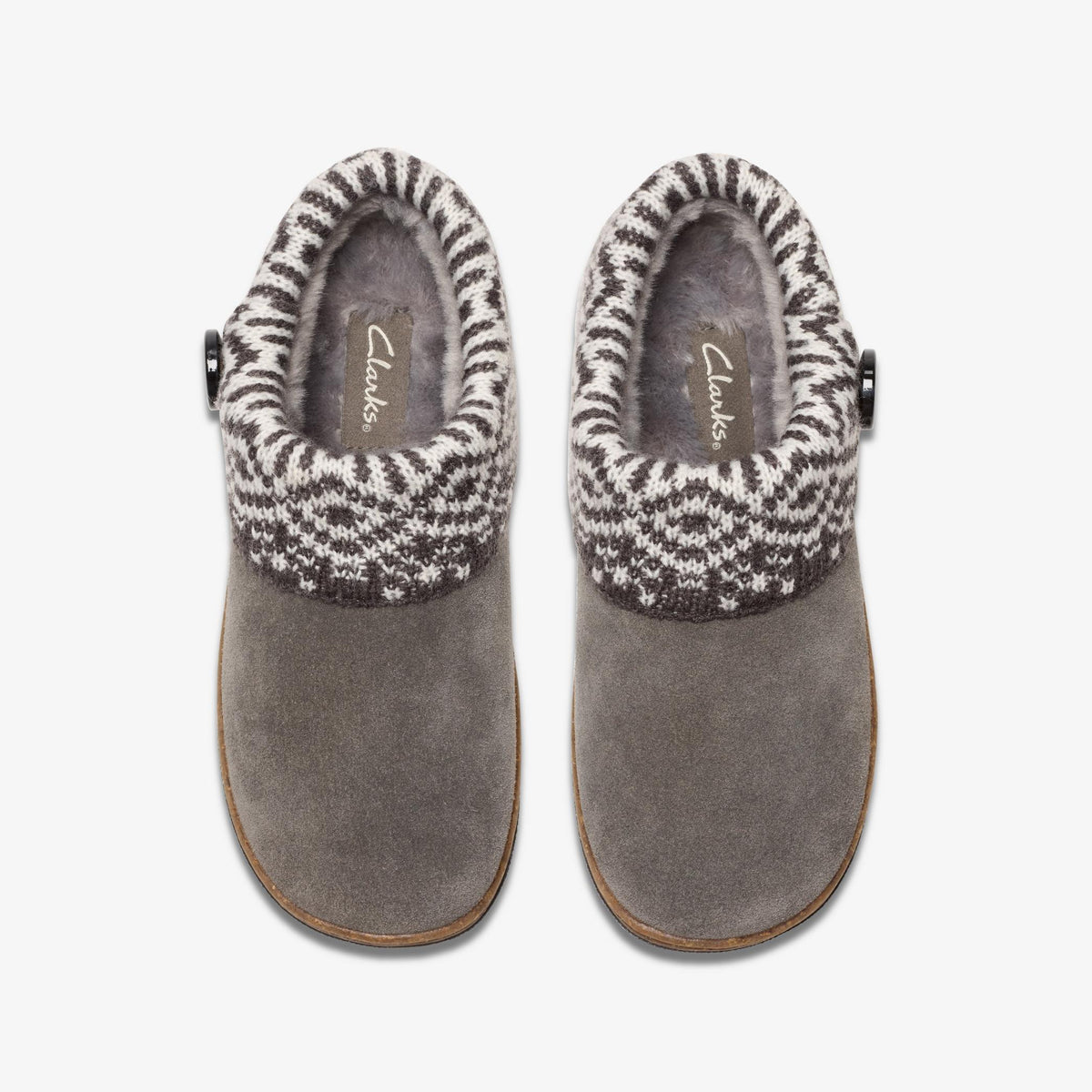 Willowdean Sweater Slippers Dark Grey - US 0336