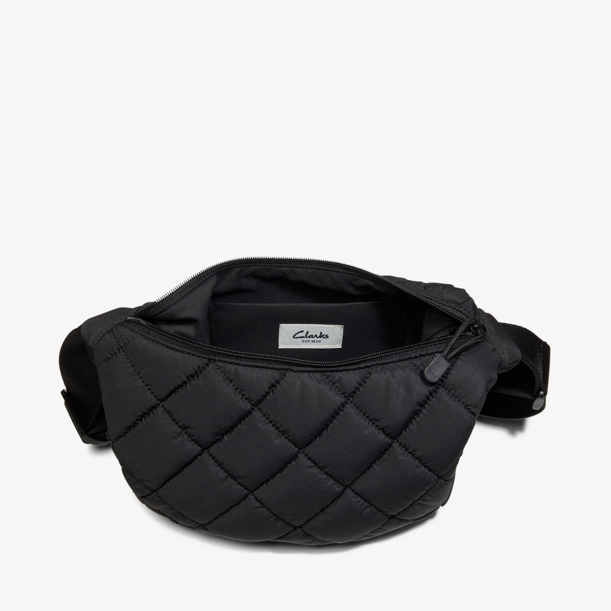 Quilted Trail Strap Crossbody Bag Black - US 1999