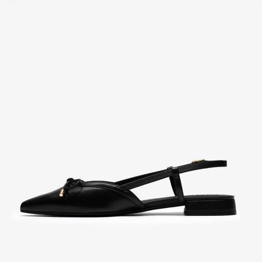 Sensa15 Bow Black Leather - US 4100