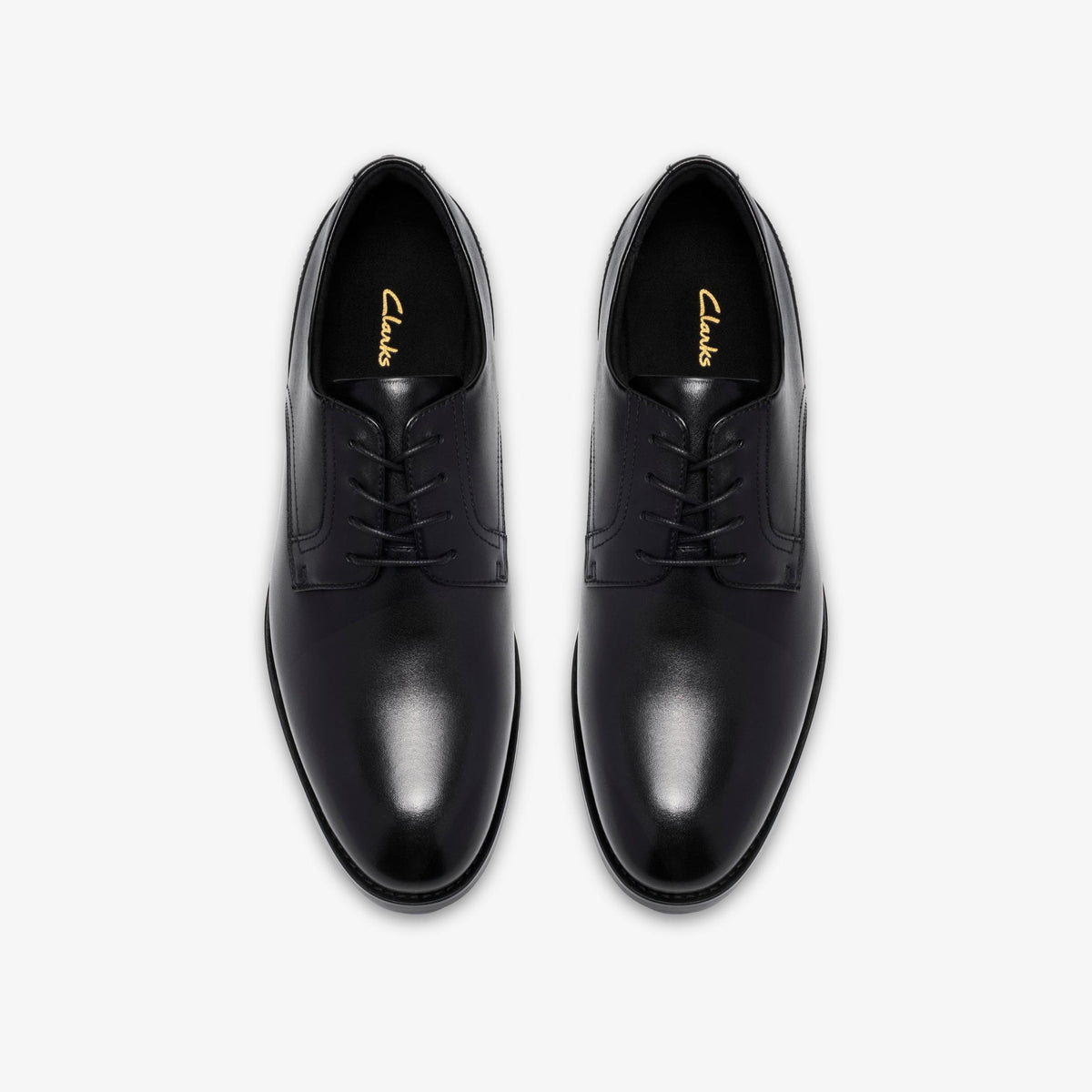 Bowburn Lace Shoes Black Leather - US 9395
