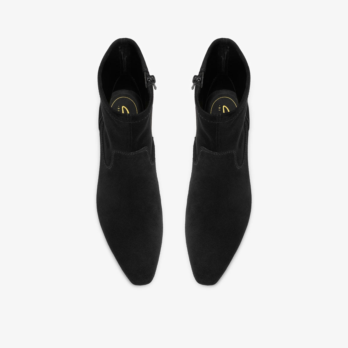 Edina Stretch Black Suede - US 9311