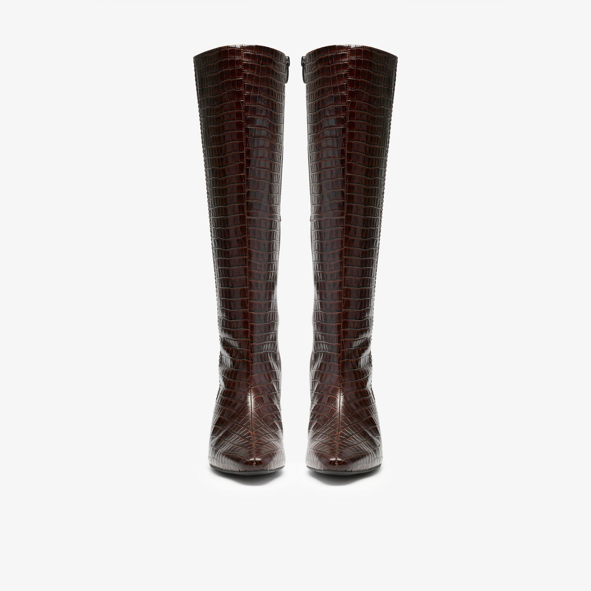 Edina Tall Brown Leather - US 7807