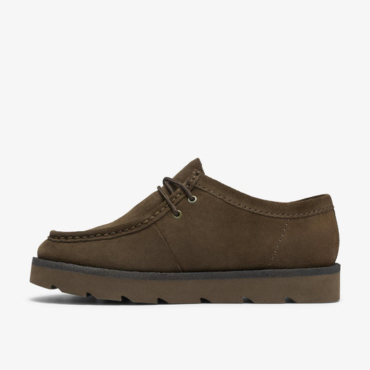Meare Walla Dark Olive Suede - US 8528