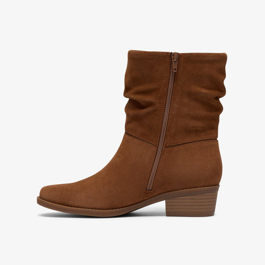 Danyelle Ruby Dark Tan Suede - US 3880