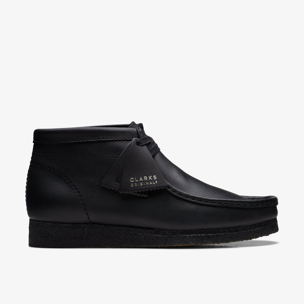 Wallabee Boot Black Leather - US 4824
