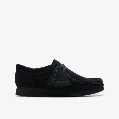 Wallabee Kid Black Suede - US 0696