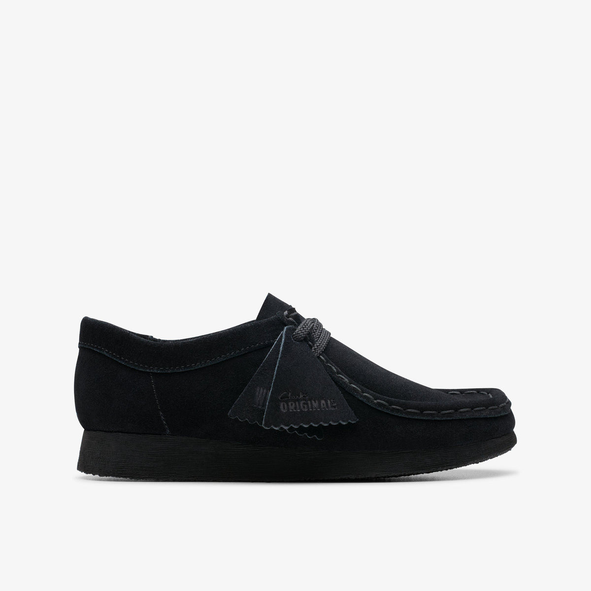 Wallabee Kid Black Leather - US 7682