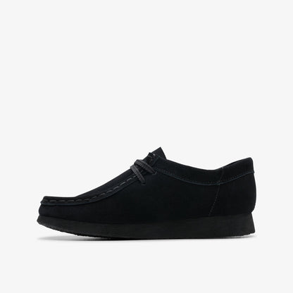 Wallabee Kid Black Suede - US 0696