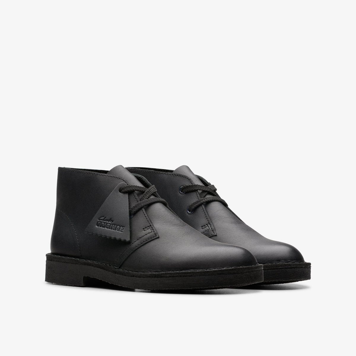 Desert Boot Kid Black Leather - US 0607