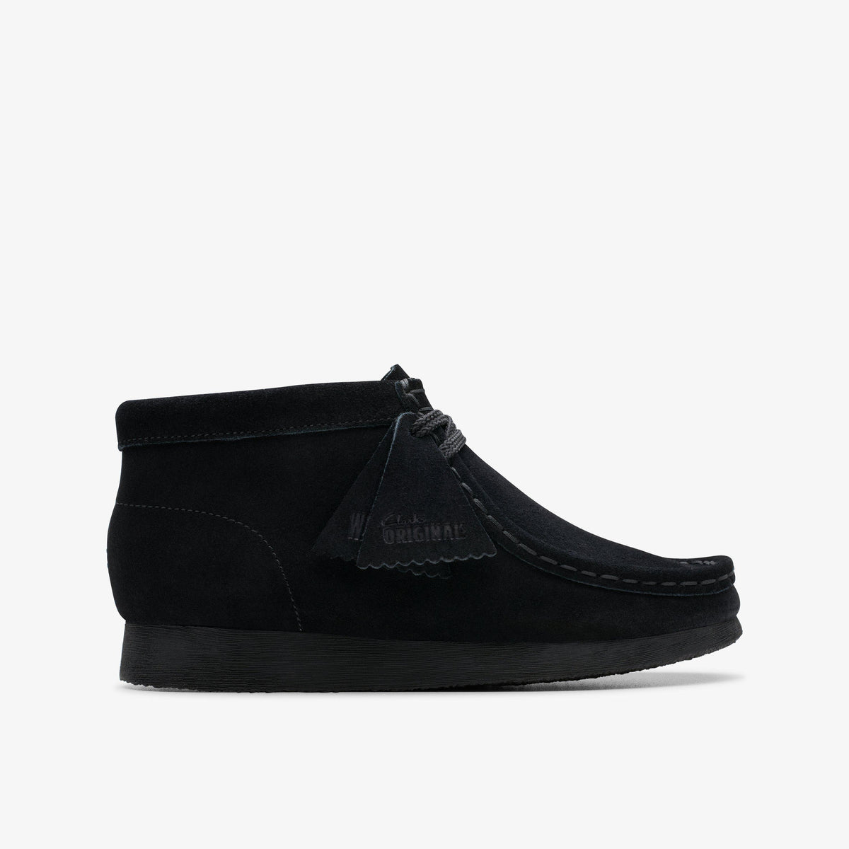 Wallabee Boot Kid Black Leather - US 7904