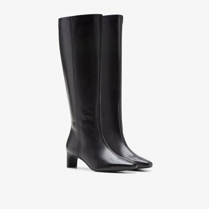 Edina Tall Black Leather - US 7759