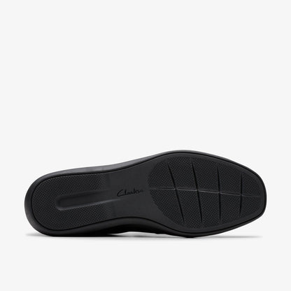 Lynell Slip Black Leather - US 9151