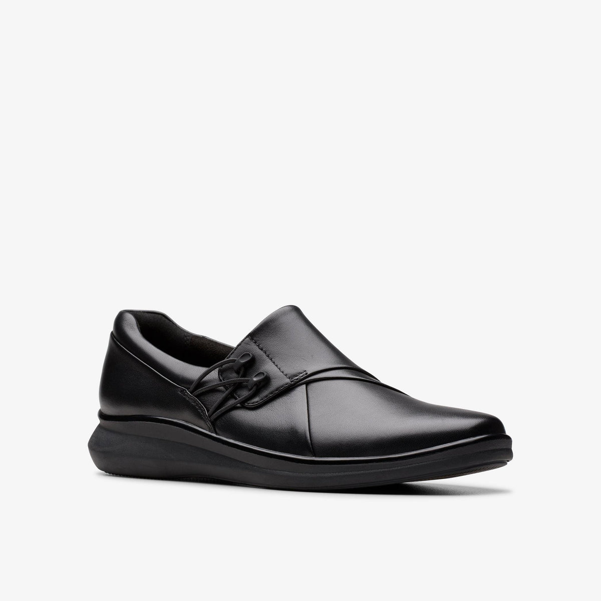 Lynell Slip Black Leather - US 9151