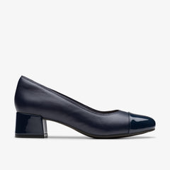 Navy Leather