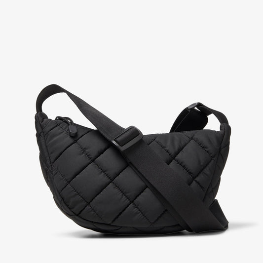 Quilted Trail Strap Crossbody Bag Black - US 1999