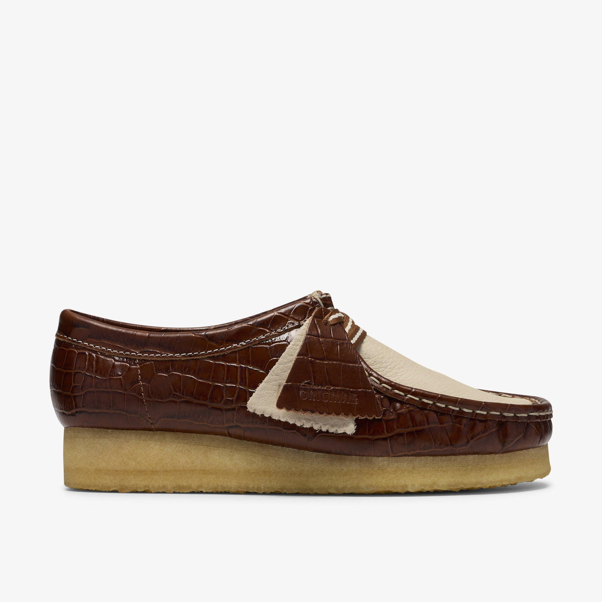 Wallabee Brown Cow Print - US 0757