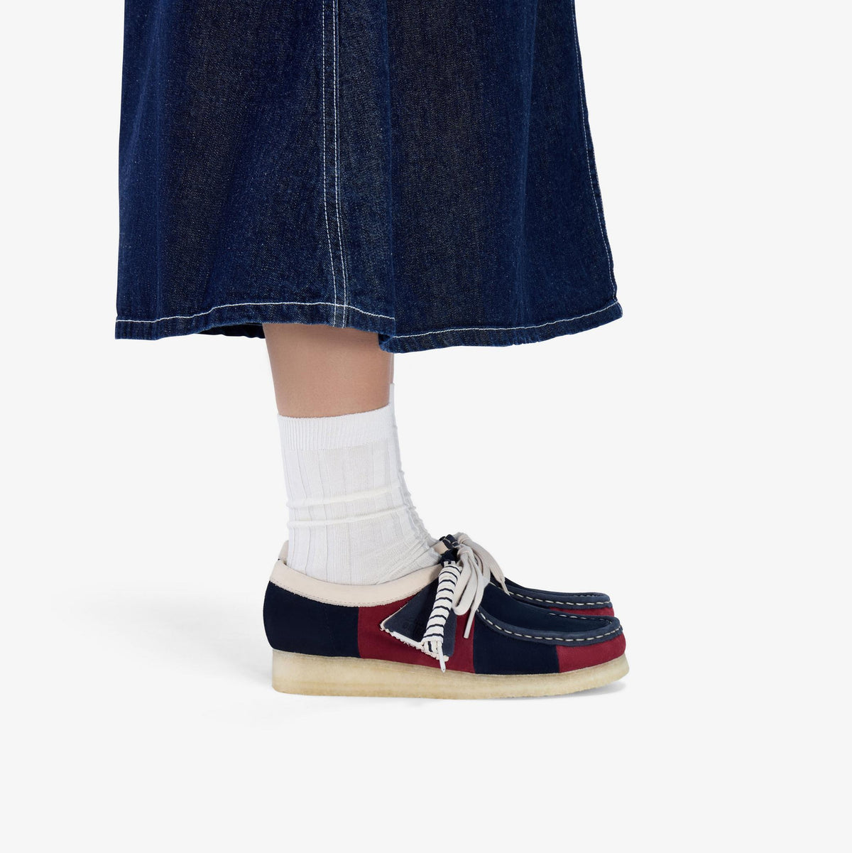 Wallabee Navy Stripe - US 4092
