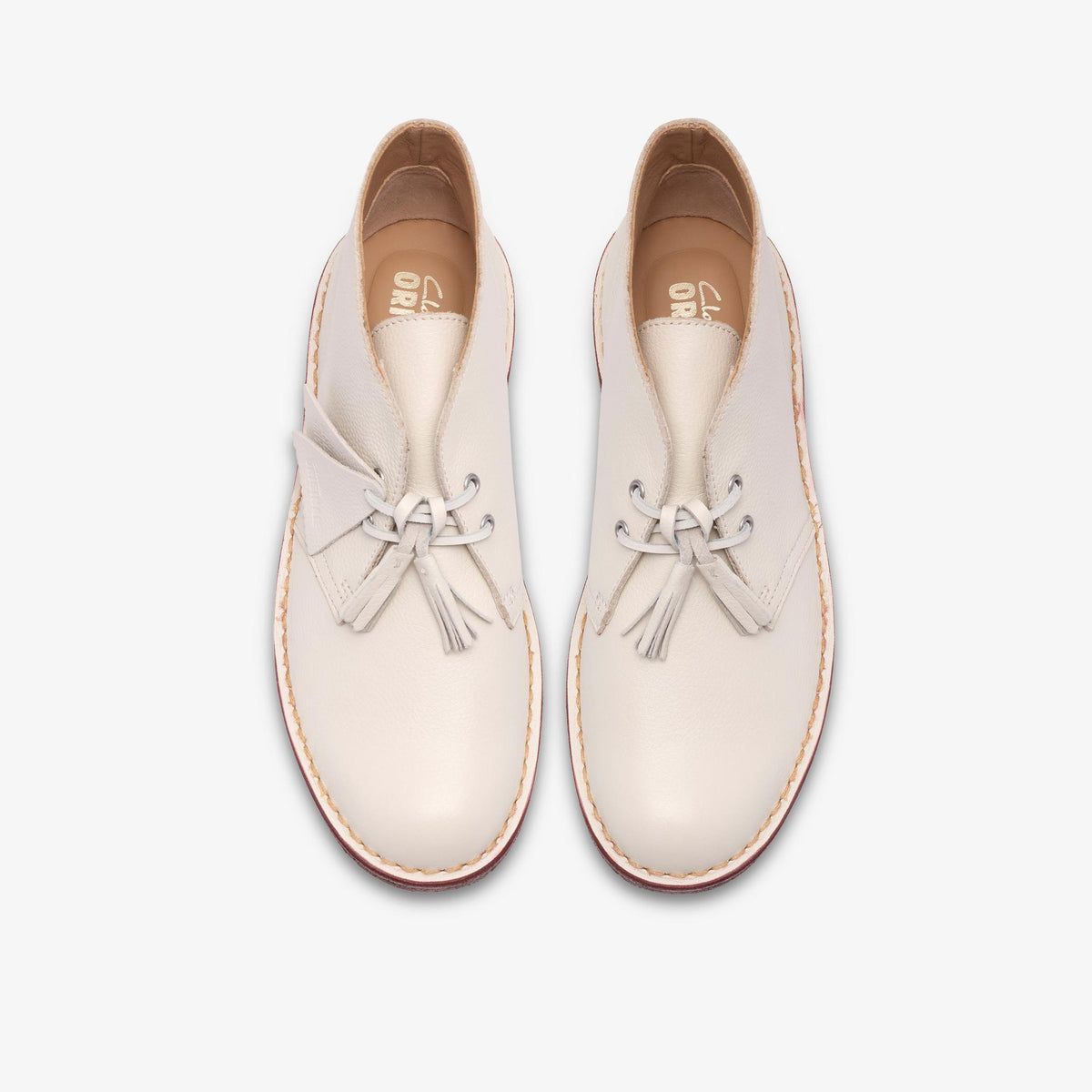 Desert Boot White Leather - US 1344