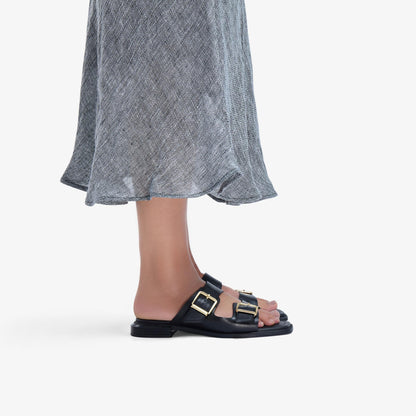 Ariany Bay Black Leather - US 3787