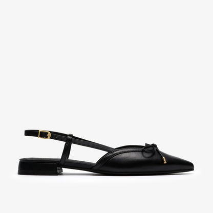 Sensa15 Bow Black Leather - US 4100