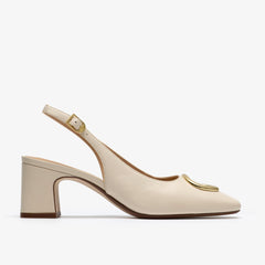 Cream Leather