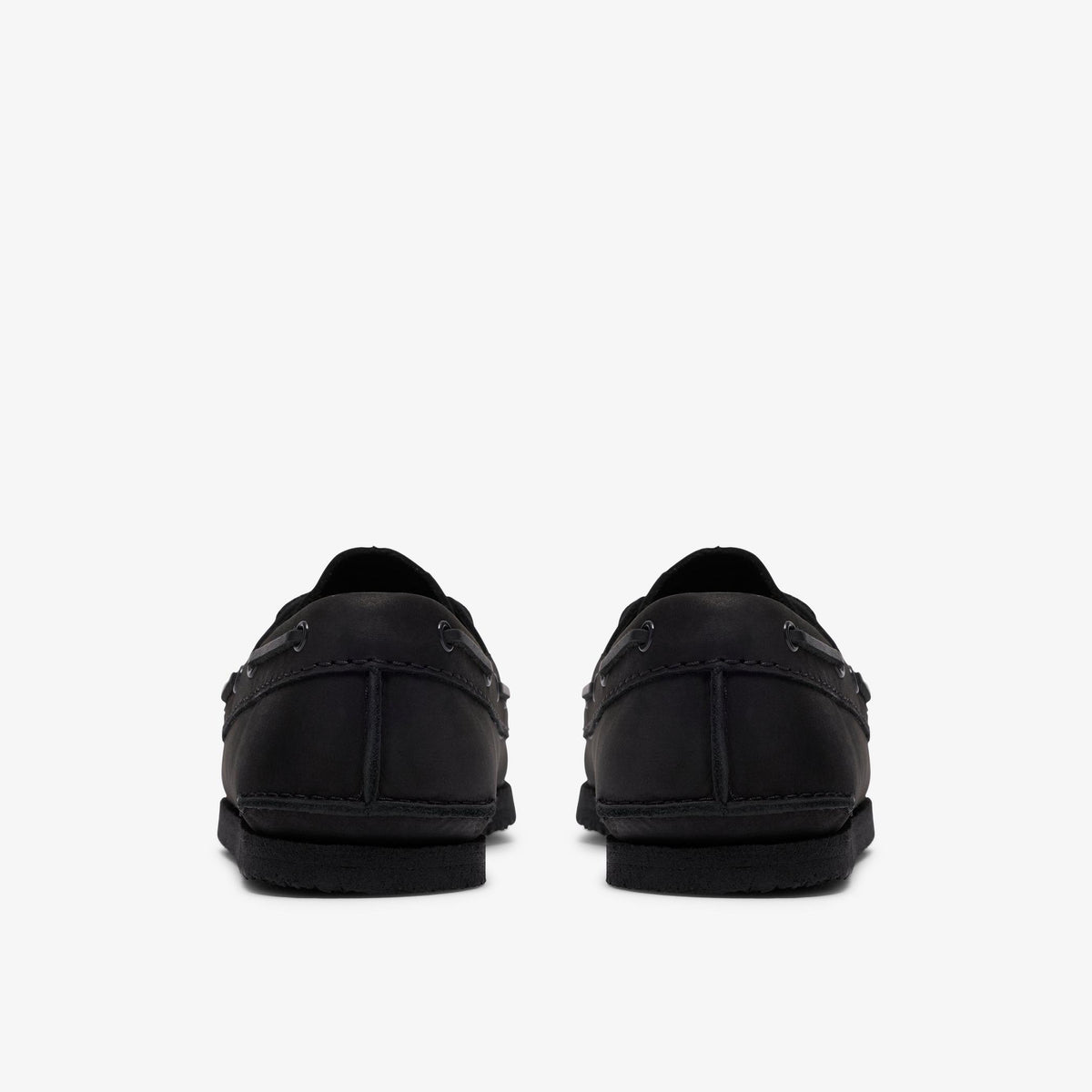 Godney Boat Black Leather - US 8848