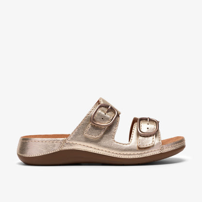Cecily Step Champagne Leather - US 3495
