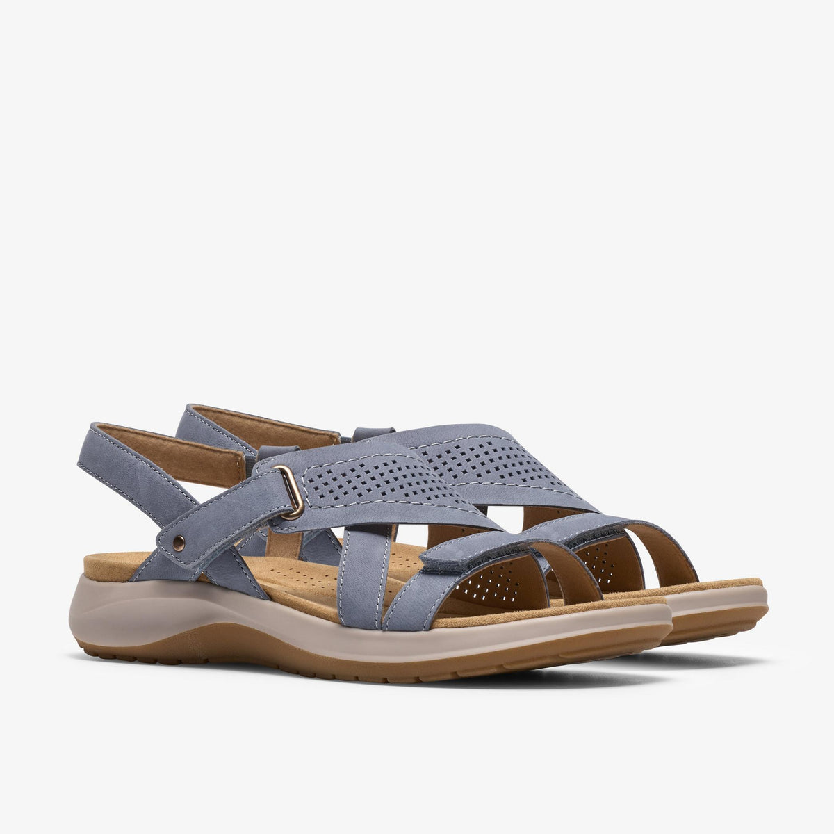Maelynn Gem Denim Blue Nubuck - US 8515