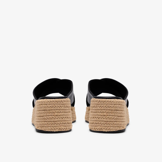 Tessiah Mule 2 Black Leather - US 1653