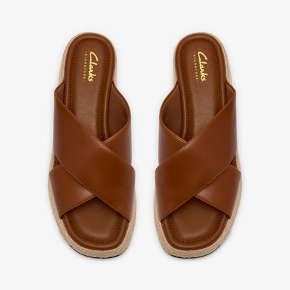 Tessiah Mule 2 Tan Leather - US 7679