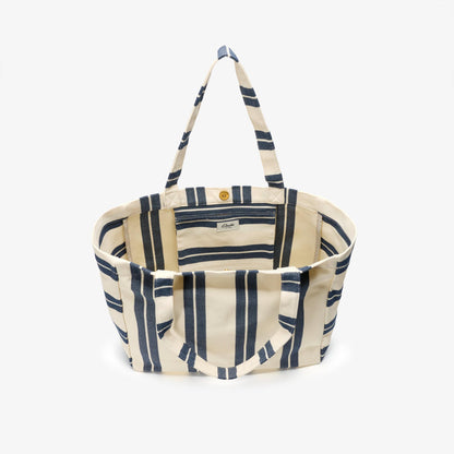 Marina Tote Bag Blue Canvas - US 4098
