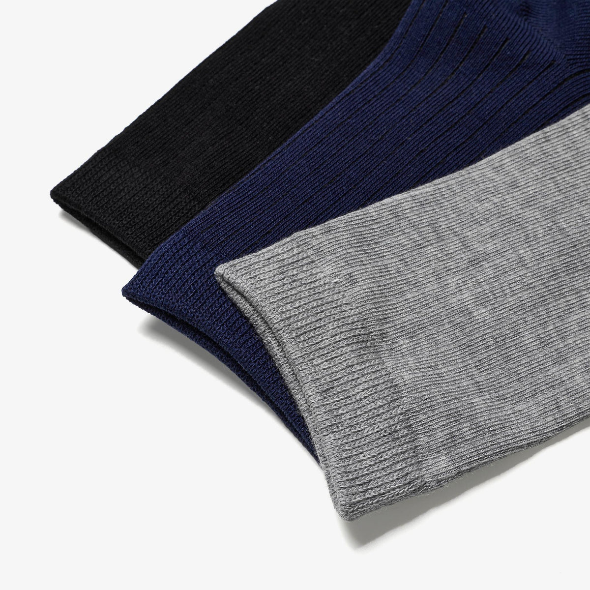 3 Pack Crew Sock Black Multicolour - US 9424