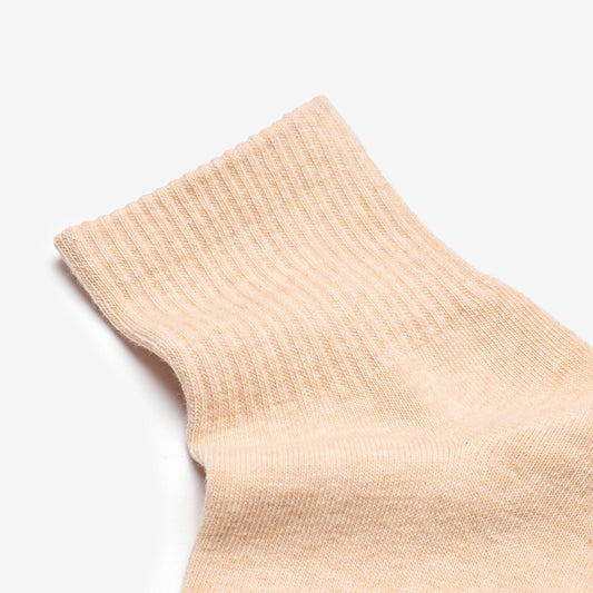 3 Pack Crew Socks Natural Combination - US 3786
