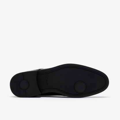 Bowburn Lace Shoes Black Leather - US 9395
