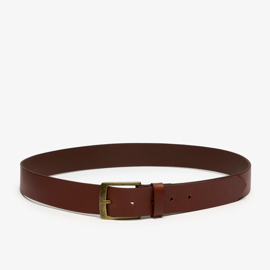 Grain Leather Belt Tan - US 6833