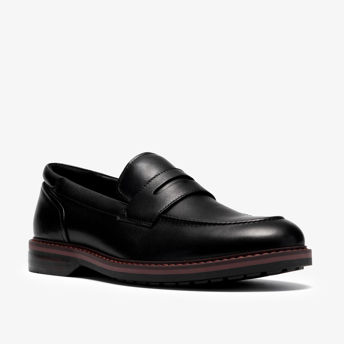Aldwin 2 Step Black Leather - US 9086