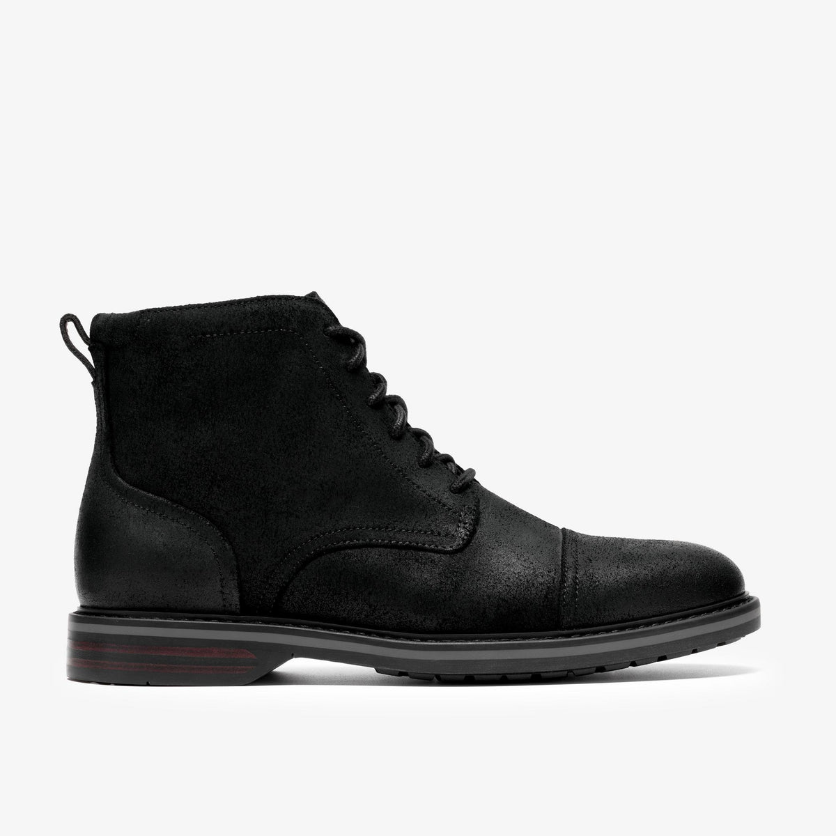 Aldwin 2 Cap Black Suede - US 7377