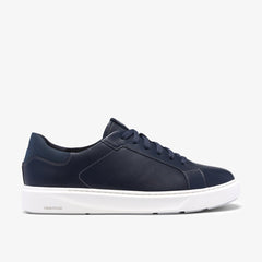 Navy Leather
