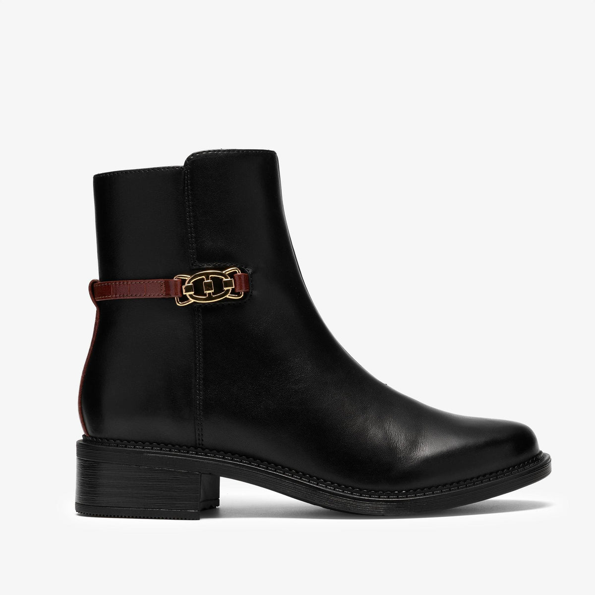 Maye Kaylie Black Leather - US 0573