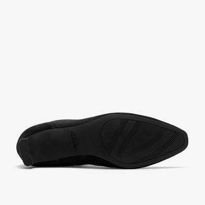 Edina Stretch Black Suede - US 9311