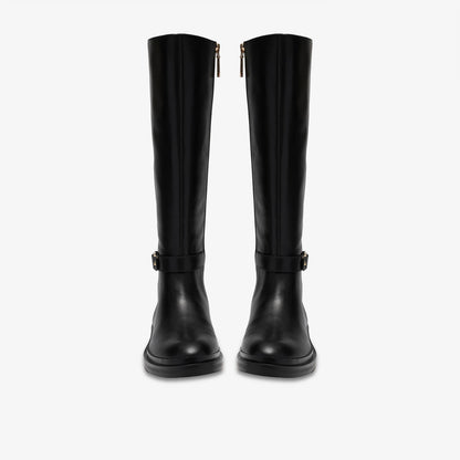Previa Bit Black Leather - US 6600