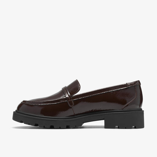 Code Step Dark Brown Patent - US 5873