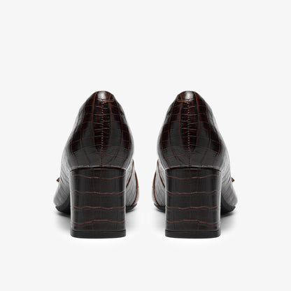Fernie Edge Dark Brown Crocodile - US 2133