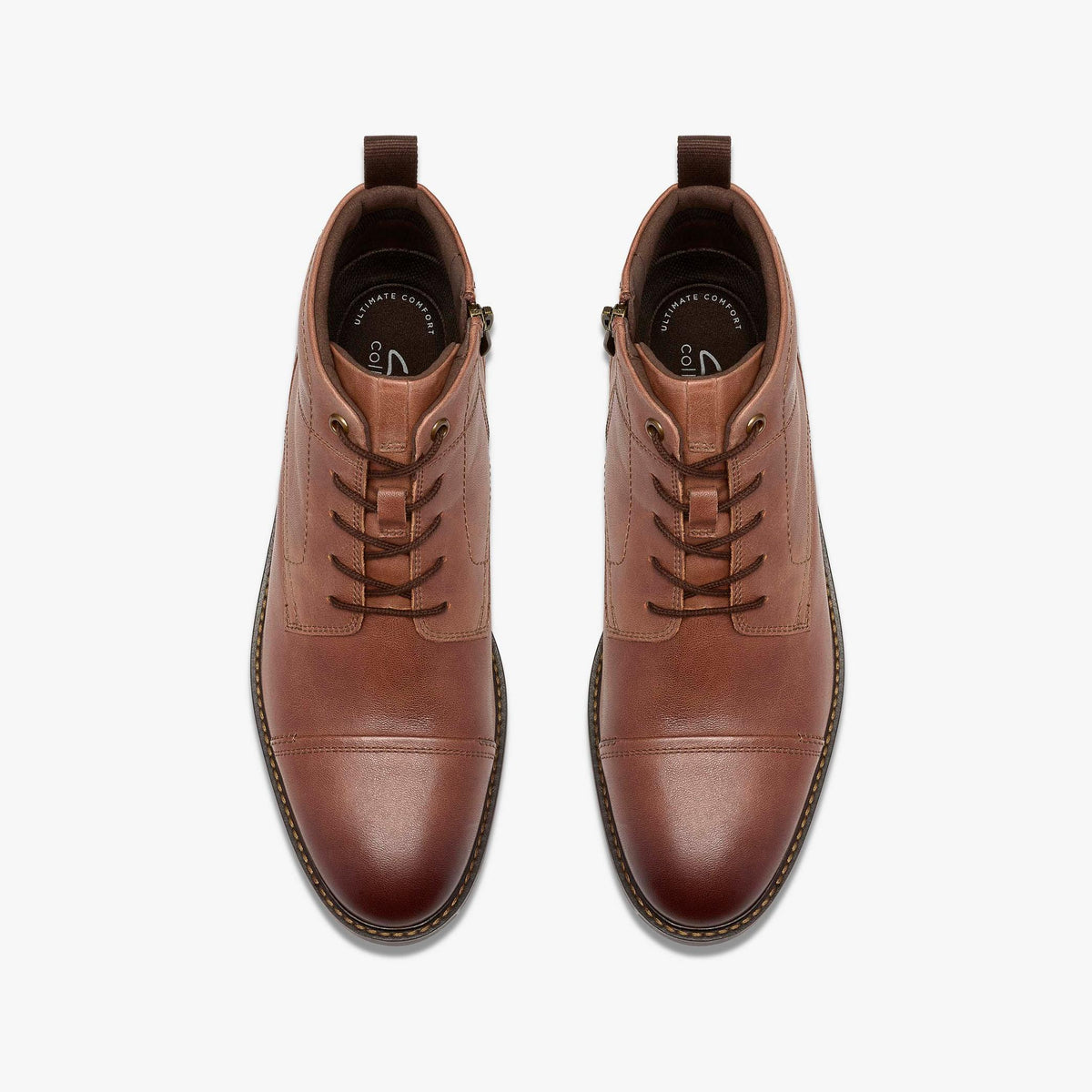 Jaxen Cap Boot Tan Leather - US 6000