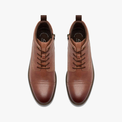 Jaxen Cap Boot Tan Leather - US 6000