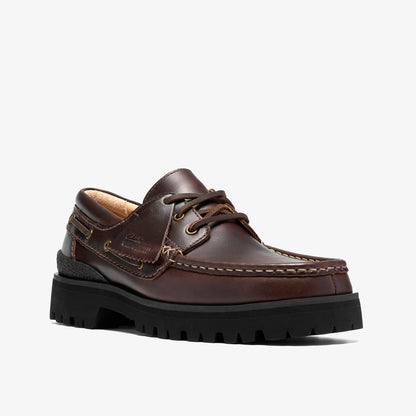 Yukoner Boat Black/Brown Leather - US 8435