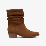 Danyelle Ruby Dark Tan Suede - US 3880