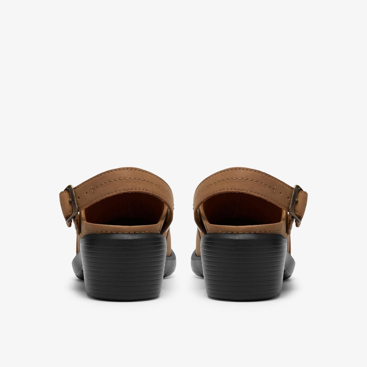 Kynnzie Mule Dark Tan Leather - US 4589