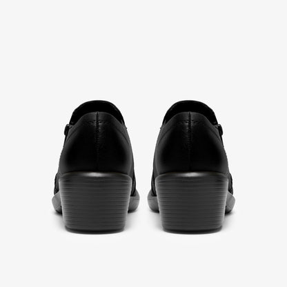 Kynnzie Zip Black Leather - US 6050
